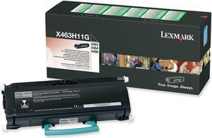 Lexmark X463H11G High Yield Return Program Toner Cartridge - Black