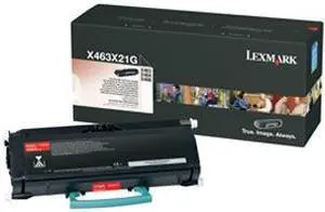 Lexmark X463X21G Extra High Yield Toner Cartridge - Black