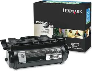 Lexmark X644X41G Extra High Yield Return Program Toner Cartridge - Black