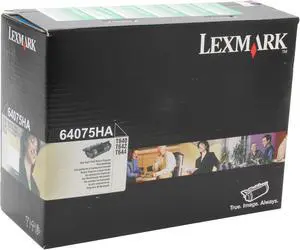 Lexmark 64075HA High Yield Return Program Toner Cartridge - Black