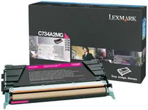 Lexmark C734A2MG Toner Cartridge - Magenta