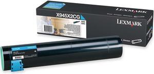 Lexmark X945X2CG High Yield Toner Cartridge - Cyan
