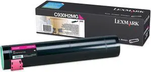 LEXMARK C930H2MG High Yield Toner Cartridge Magenta