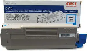 Oki Data 44315303 Toner Cartridge - Cyan