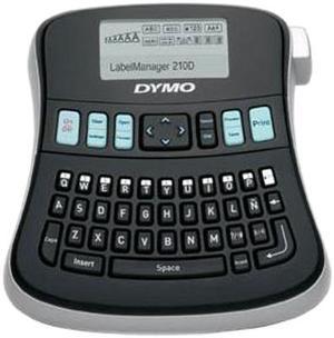 DYMO LabelManager 210D (1738345) Thermal Transfer Printer 180 dpi All Purpose Label Maker with Large Graphical Display