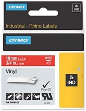 DYMO IND Vinyl Labels 3/4"