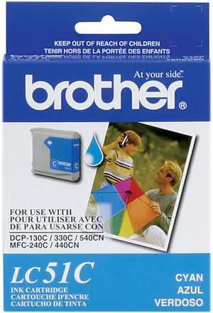 Brother LC51C Innobella Ink Cartridge - Cyan