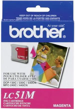 Brother LC51M Innobella Ink Cartridge - Magenta
