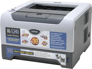 Brother HL Series HL-5240 Personal Up to 30 ppm Monochrome LPT / USB Laser Printer