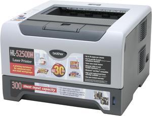Brother HL Series HL-5250DN Workgroup Up to 30 ppm Monochrome Ethernet (RJ-45) / LPT / USB Laser Printer