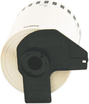 Brother P-Touch DK-2243 White Continuous Paper Roll 4" Width x 100 ft. Length - 1 Roll - Direct Thermal - White