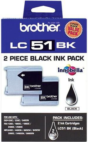 Brother LC512PKS Innobella Ink Cartridge - Dual Pack - Black