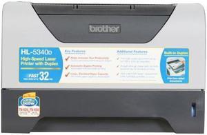 brother HL-5340D High-Speed Monochrome Laser Printer With Duplex