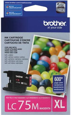 Brother LC75M High Yield Innobella Ink Cartridge - Magenta