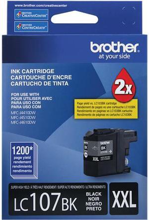 Brother LC107BK Super High Yield Innobella Ink Cartridge - Black