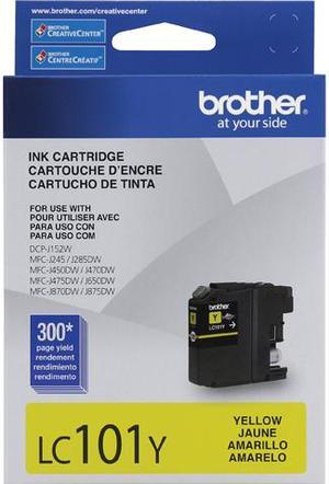 Brother LC101Y High Yield Innobella Ink Cartridge - Yellow