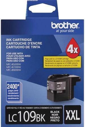 Brother LC109BK Super High Yield Innobella Ink Cartridge - Black