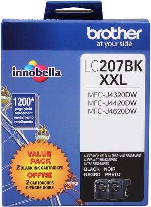 Brother LC2072PKS Super High Yield Innobella Ink Cartridge - Dual Pack - Black