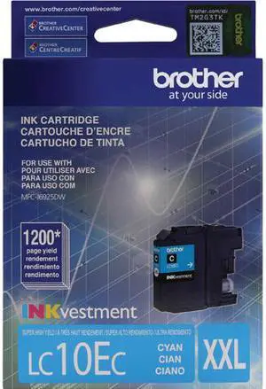 Brother LC10EC Super High Yield Ink Cartridge - Cyan