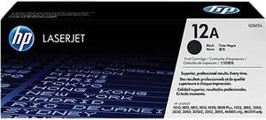 HP 12A 2-Pack Black laserJet Toner Cartridges (Q2612AD)