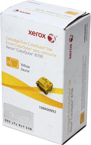 Xerox 108R00992 Solid Ink - 2 Sticks - Yellow