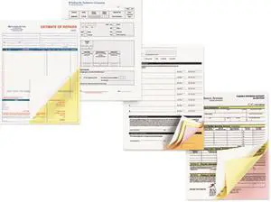 XEROX Carbonless Paper, 4-Part Reverse, Letter, Goldenrod/Pink/Canary/White, 1250 Sets