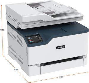 Xerox C235/DNI - Multifunction printer - color - laser - Letter A (216 x 279 mm)/A4 (210 x 297 mm) (original) - A4/Legal (media) - up to 24 ppm (printing) - 250 sheets - 33.6 Kbps- USB 2.0, LAN, Wi-Fi
