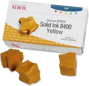 Xerox 108R00607 Solid Ink - 3 Sticks - Yellow Xerox 108R00607 Solid Ink - 3 Sticks - Yellow