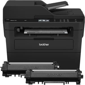 Brother MFC-L2750DWXL Wireless Duplex Compact All-in-One Monochrome Laser Printer -  Up to Two Years of Printing Included