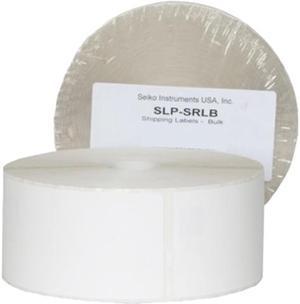 Seiko SLP-SRLB Self-Adhesive Shipping Labels, 2-1/8 x 4, White, 900/Roll - 1 Roll