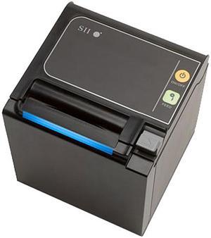 Seiko RP-E10 Thermal Receipt Printer, 203 dpi, USB, Top Exit, Auto Cutter, Black - RP-E10-K3FJ1-U1C3