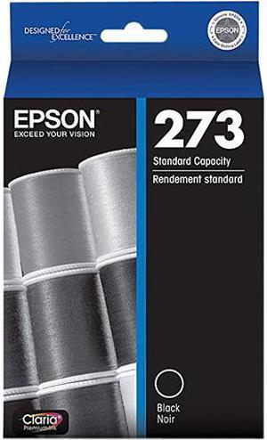 EPSON Claria 273 T273020S Ink Cartridges, 250 Pages - Black EPSON Claria 273 T273020S Ink Cartridges, 250 Pages - Black