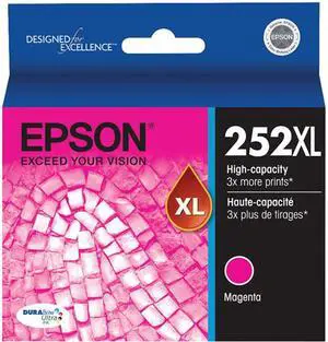 EPSON 252XL DURABrite Ultra T252XL320-S High Capacity Ink Cartridge Magenta