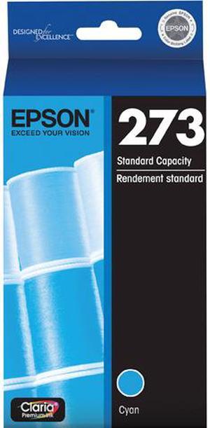 EPSON 273 T273220-S Standard Capacity Ink Cartridge Cyan EPSON 273 T273220-S Standard Capacity Ink Cartridge Cyan