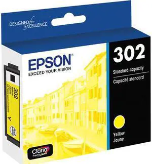 EPSON Claria Premium 302 T302420-S Standard Capacity Ink Cartridges Yellow