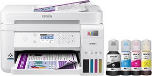 Epson EcoTank ET3850 Wireless Color AllinOne CartridgeFree Supertank Printer with Scanner Copier ADF and Ethernet