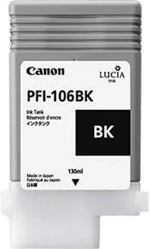 Canon PFI-106 Ink Cartridge - Black