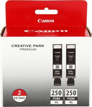 Canon PGI-250 XL High Yield Ink Cartridge - Dual Pack - Pigmented Black