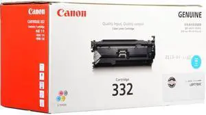 Canon 332 Toner Cartridge - Cyan
