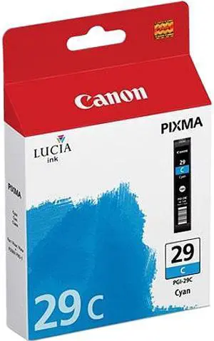 Canon PGI-29 Ink Cartridge - Cyan
