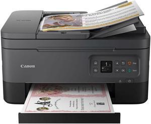 Canon PIXMA TR7021 Compact Wireless All-In-One Inkjet Printer - Black 4460C043