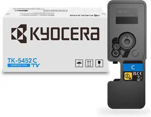 Kyocera TK-5452C Cyan Toner Cartridge for MA2600cwfx/ MA2600cwx / PA2600cwx | Genuine KYOCERA TK-5452C Toner - 1T0C0DCUS0 Kyocera TK-5452C Cyan Toner Cartridge for MA2600cwfx/ MA2600cwx / PA2600cwx | Genuine KYOCERA TK-5452C Toner - 1T0C0DCUS0