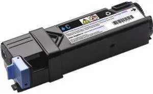 Dell WHPFG (parts # 3JVHD) Cyan Toner 1,200 page yield toner cartridge for Dell 2150cn/ 2150cdn/ 2155cn/ 2155cdn Color Laser Printers