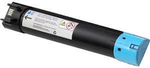 Dell P614N 12,000 page yield Toner Cartridge for Dell 5130CDN color laser printer;  Cyan