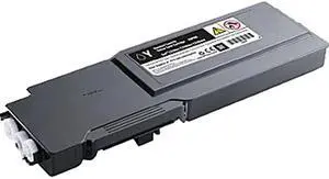 Dell V0PNK Toner Cartridge for Dell C3760N/ C3760DN/ C3765DNF Color Laser Printer Yellow
