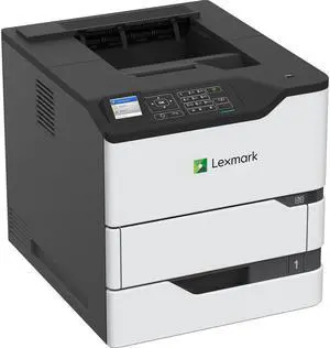 Lexmark MS821dn Laser Printer Monochrome, USB 2.0; Ethernet 10/100/1000Base-T, Up to: 250000 pages per month, 600 dpi x 2400 dpi, Duplex Lexmark MS821dn Laser Printer Monochrome, USB 2.0; Ethernet 10/100/1000Base-T, Up to: 250000 pages per month, 600 dpi x 2400 dpi, Duplex