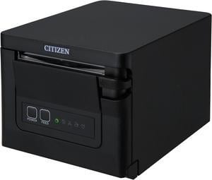 CITIZEN CTS751 CTS751NNUBK Direct Thermal 350 mm  sec 203 dpi Ultrafast 3inch POS Thermal Printer Front Load USB Black