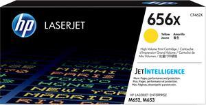 HP 656X High Yield LaserJet Toner Cartridge - Yellow