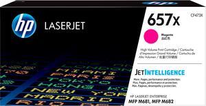 HP 657X High Yield LaserJet Toner Cartridge - Magenta