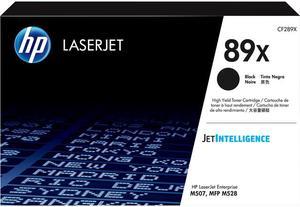 HP 89X High Yield LaserJet Toner Cartridge  Black